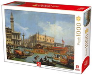 Deico Puzzle Return of the Bucintoro Gallery to the pier at the Doge's Palace 1000 pieces - Jigsaw Puzzle