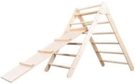 Children's Climbing Frame Montessori children's climbing frame with slide Pikler Triangle - Prolézačka pro děti