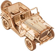 Robotime Rokr 3D Wooden Puzzle Military Jeep 369 pieces - 3D Puzzle