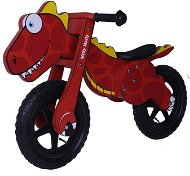 Milly Mally Baby bicycle Dino red - Balance Bike 