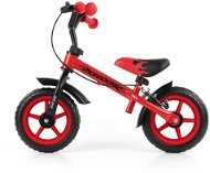 Milly Mally Baby Dragon Bike with Brake Red - Balance Bike 