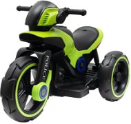 Baby Mix Detská elektrická motorka Police zelená - Detská elektrická motorka