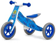 Milly Mally Kids Multifunctional 2in1 Look Blue Army - Balance Bike