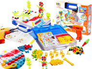 Šroubovák vruty stavební bloky 237 prvků - Building Set