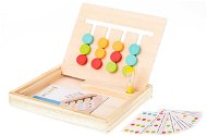 Drevená vzdelávacia hračka zápas farby box - Interaktívna hračka