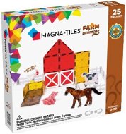 Valtech MagnaTiles 25 - Zvířátka na farmě - Stavebnice