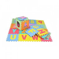 Puzzle 4693 Foam puzzle with letters and numbers 30 × 30 cm 36pcs - Foam Puzzle