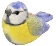 Plyšový ptáček se zvuky Sýkorka modřinka - Soft Toy