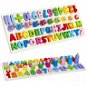 ISO 10979 Wooden jigsaw alphabet, numbers - Puzzle
