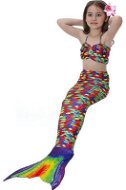 Surtep Kostým na plavání Mořská Panna Mermaid 3-pack Burgundy - Mermaid Costume