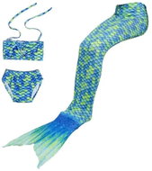 Surtep Swimsuit Mermaid Mermaid 3-pack Green Beauty Size 150 - Mermaid Costume
