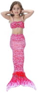 Surtep Swimsuit Mermaid Mermaid 3-pack Pink Virgin Size 140 - Mermaid Costume