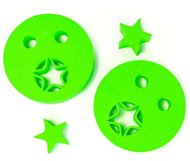 Swimming Accessory Tutee Nadlehčovací kroužky Hvězdička, zelená - Pomůcka na plavání