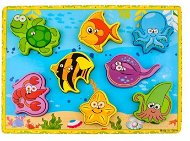 ISO 7796 Catching sea animals in the sea for 1 player, 8pcs sea animals - Board Game
