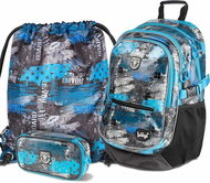 Baagl Freestyle School Backpack Set - 3 pieces - School Set