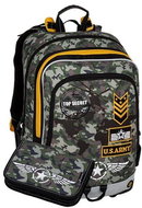 School backpack set for first graders BAGMASTER ALFA 8 D - 2 pieces - School Set