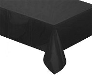 Ubrus foliový matný černý - 137 × 183 cm - Tablecloth