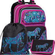School backpack set for first graders BAGMASTER GEN 20 A - 3 pieces - School Set