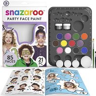 Face Paint SNAZAROO Velká sada barev na obličej - Party pack - Barva na obličej