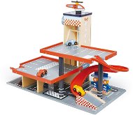 Toy Garage Velká parkovací garáž Tender Leaf Blue Bird Service Station - Garáž pro děti