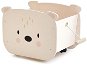 Dřevěná úložná krabice na hračky Tender Leaf Pull Along Bear Cart - Úložný box