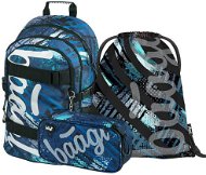 School Set School backpack in set Baagl skate Structures - 3 pieces - Školní set