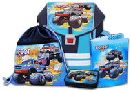 School bag in set Emipo ERGO ONE Bigfoot- 4 pieces - School Set