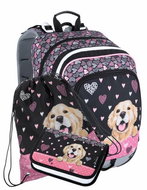 School backpack set for first graders BAGMASTER ALFA 21 A - 3 pieces - School Set