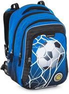 BAGMASTER LUMI 21 B school backpack - football - School Backpack