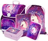 School briefcase set for first graders Baagl Ergo Horse - 5 pieces - School Set