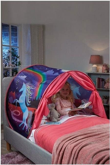 Unicorn over 2024 bed tent