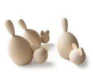 Ulanik Cats made of wood - Figure