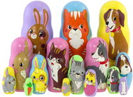 Ulanik Wooden toy "Family of Animals" - Figure
