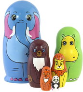 Ulanik Wooden toy "Nesting doll Zoo" - Figure
