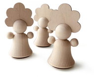 Ulanik Wood dolls B - Figure