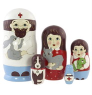 Ulanik Wooden toy "Doctor Bolito" - Figure