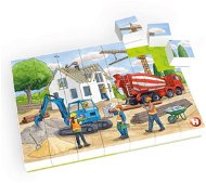 HUBELINO Puzzle-At the construction site - Jigsaw