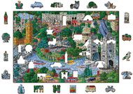 Woden City Wooden Puzzle London Landmarks 2in1, 505 pieces eco - Jigsaw Puzzle