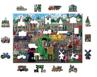 Woden City Wooden Puzzle Paris Square in Berlin 2in1, 200 pieces eco - Jigsaw Puzzle