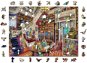 Jigsaw Woden City Wooden Puzzle Wish Bookstore 2in1, 1010 pieces eco - Puzzle