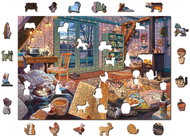 Woden City Wooden Puzzle Cozy Cottage 2in1, 505 pieces eco - Jigsaw Puzzle