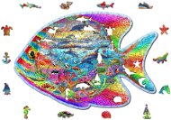 Woden City Dřevěné puzzle Kouzelná ryba 250 dílků eko - Puzzle