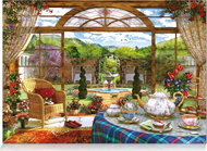 Star Puzzle Winter garden in the park 1000 pieces - Jigsaw Puzzle