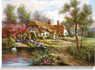 Star Puzzle Garden pond 500 pieces - Jigsaw Puzzle