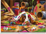 Star Puzzle Clumsy Painter 300 pieces - Jigsaw Puzzle