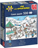 Jumbo Puzzle JvH Reindeer Racing 500 pieces - Jigsaw Puzzle