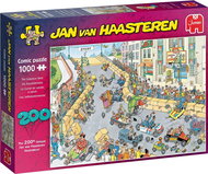 Jumbo Puzzle JvH Race of minicars 1000 pieces - Jigsaw Puzzle