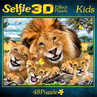 M.I.C. Puzzle Selfie of the Lion King 3D 48 pieces - Jigsaw Puzzle