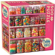 Cobble Hill Puzzle Shelf with sweets 500 pieces - Jigsaw Puzzle