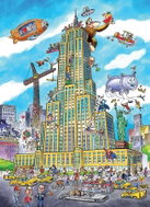 Cobble Hill Puzzle DoodleTown: Empire State 1000 pieces - Jigsaw Puzzle